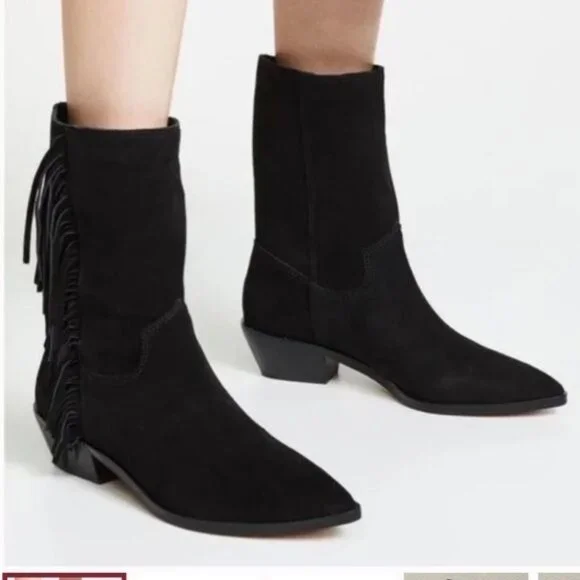 Rebecca Minkoff Shoes Rebecca Minkoff Black Krissa Suede